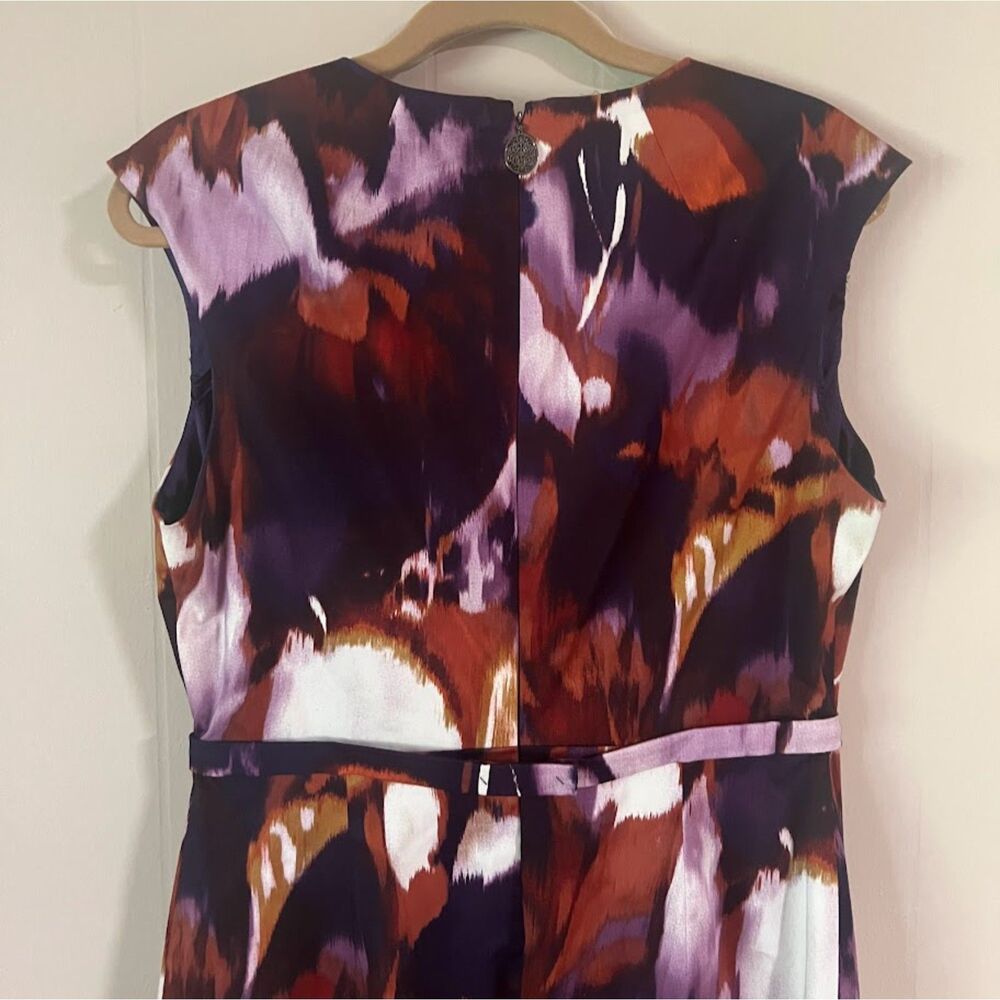 NWOT Elie Tahari Chili Violetta Jamie Sheath Dress Size 6 - Picture 5 of 10